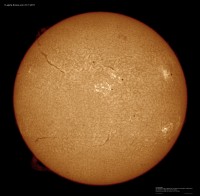 sun halpha 2011-11-12